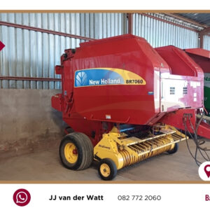 NEW HOLLAND BALER - BR 7060 (net or rope)