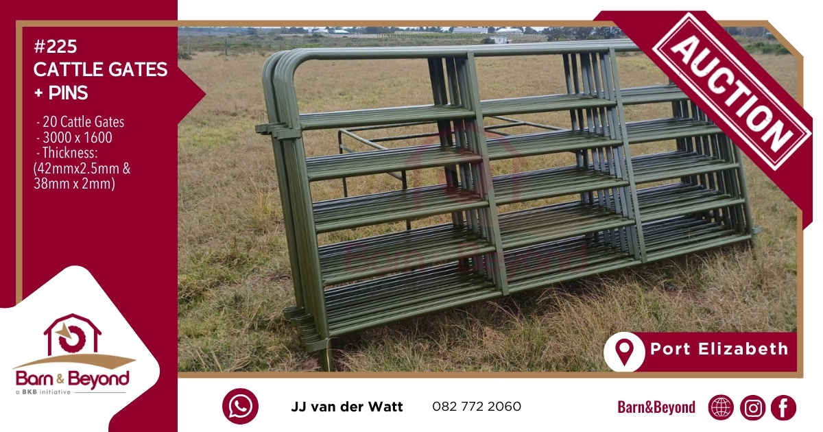 Cattle Gates + Pins (#225A)