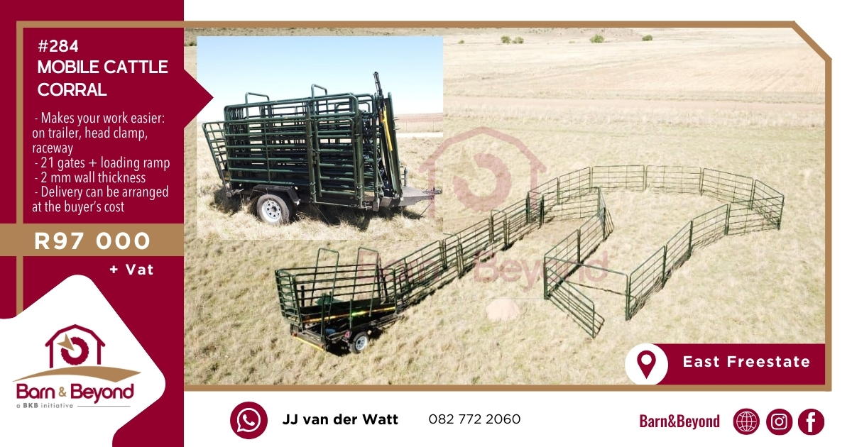 Mobile Cattle Corral