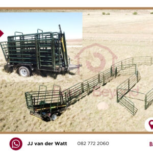 Mobile Cattle Corral