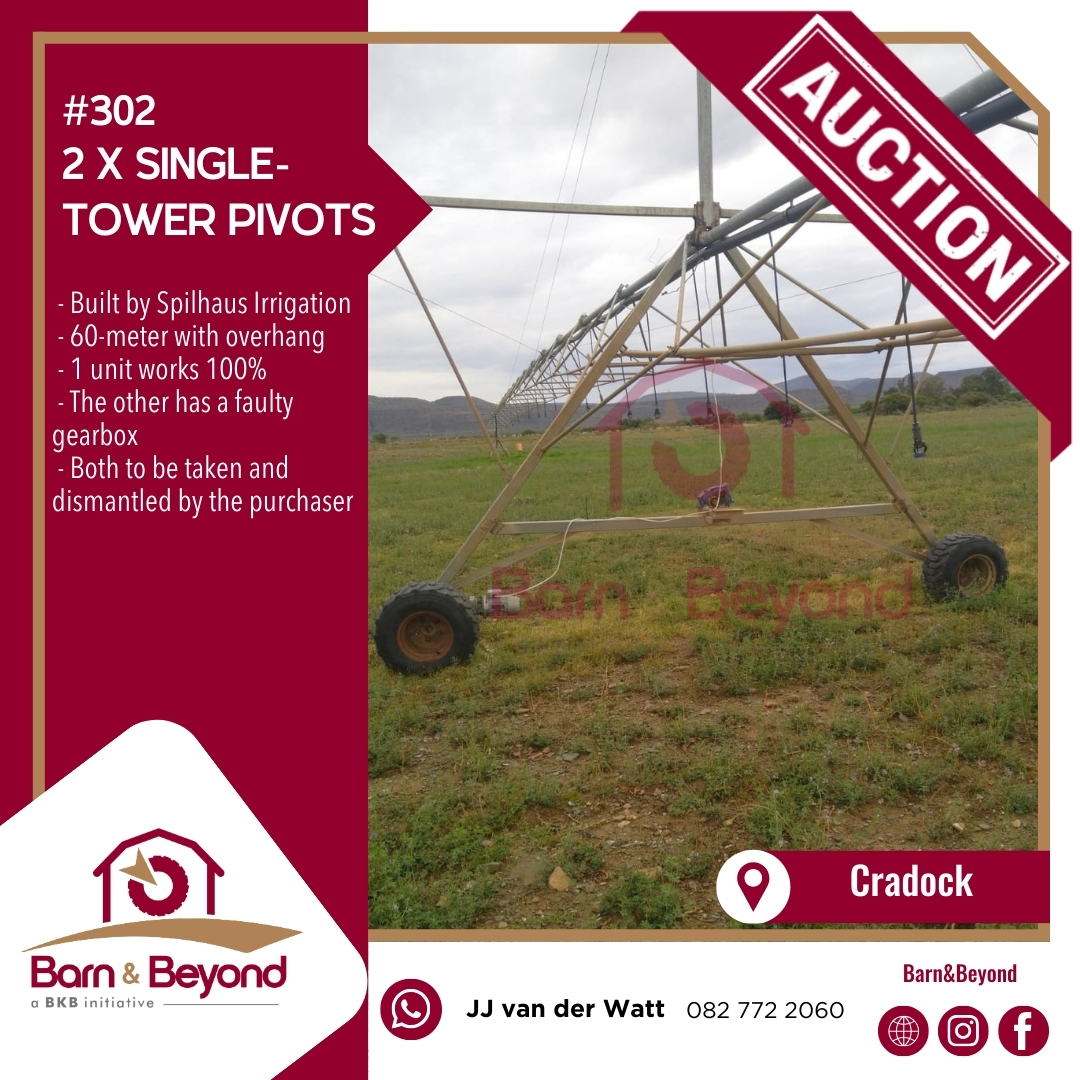2 x single-tower pivots (#302)