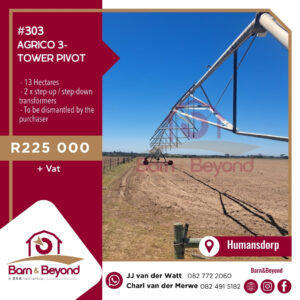 AGRICO 3-Tower 13HA Irrigation Pivot