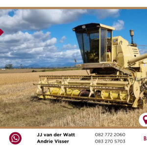 New Holland Clayson Combine