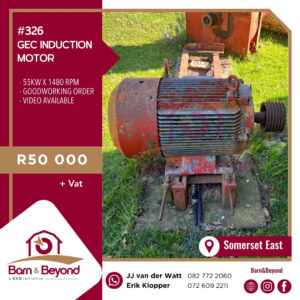 GEC INDUCTION MOTOR
