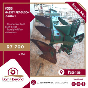 MASSEY FERGUSON PLOUGH