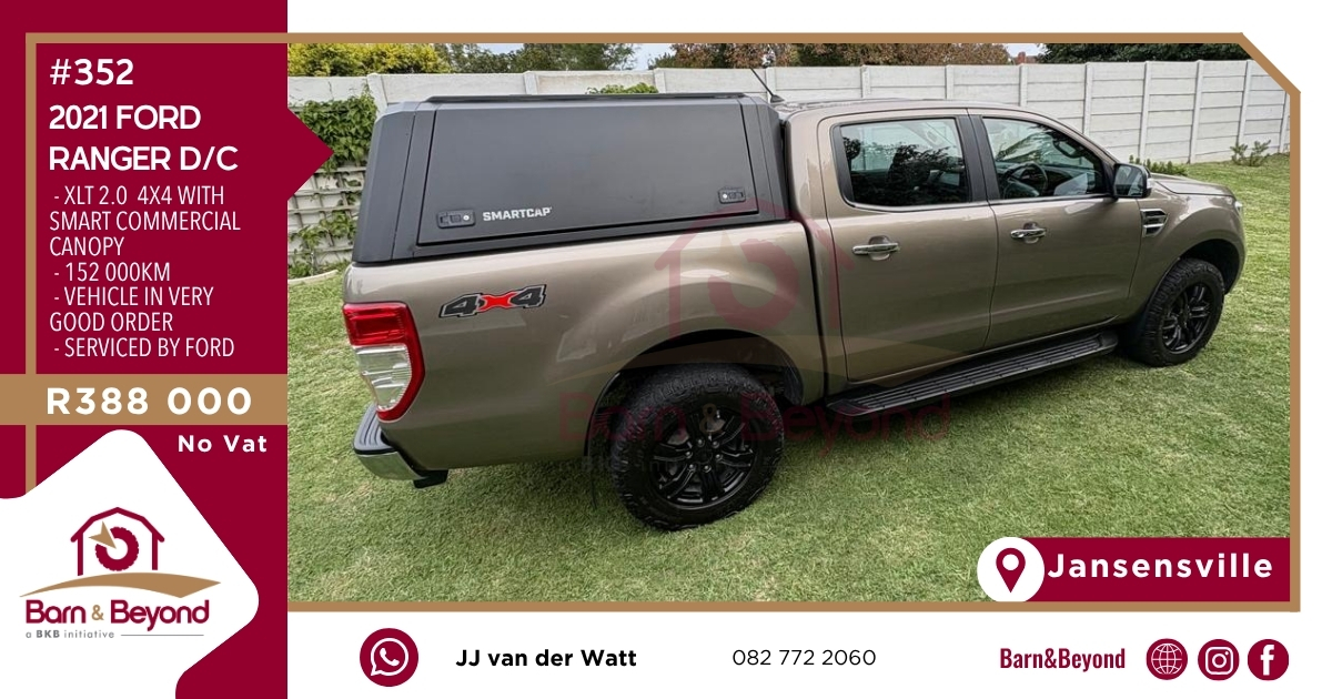 2021 FORD RANGER D/C XLT 2.0 (4X4)
