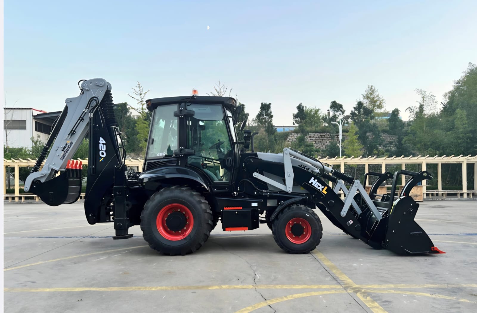 HEX L-420x SUPER BACKHOE (TLB) - NEW - Image 2
