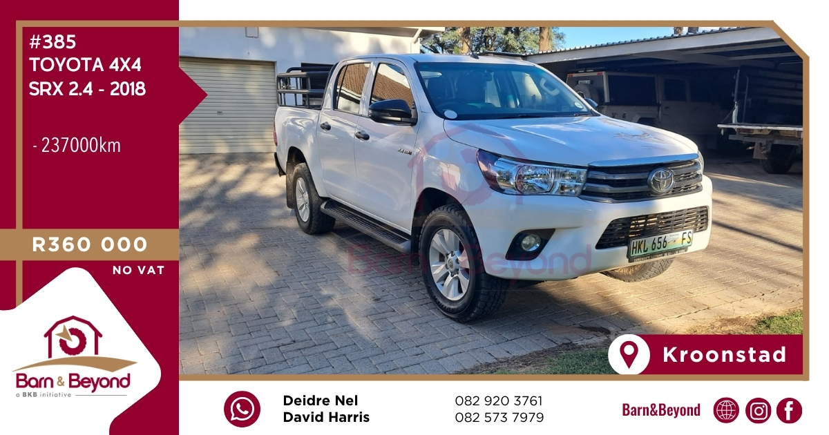 2018 Toyota Hilux 2.4 SRX 4x4