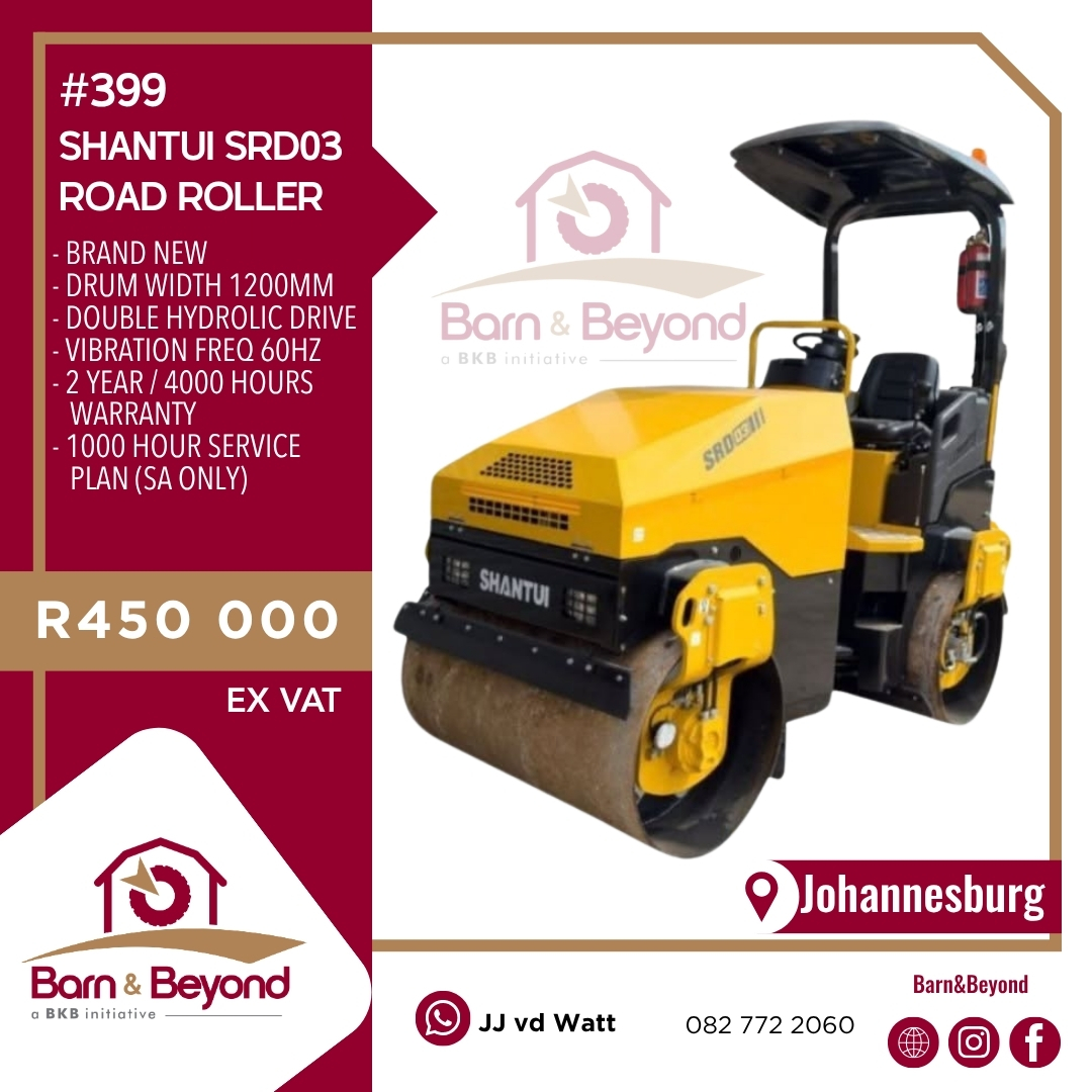 Shantui SRD03 Road Roller