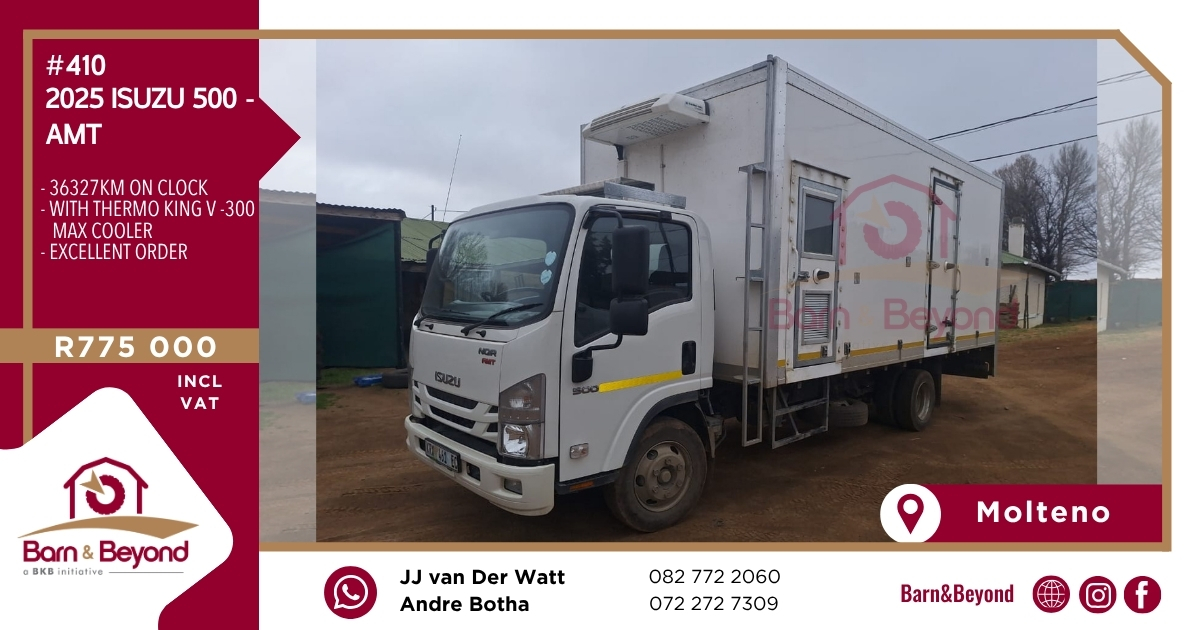 2025 Isuzu 500 AMT with Thermo King V-300 Max