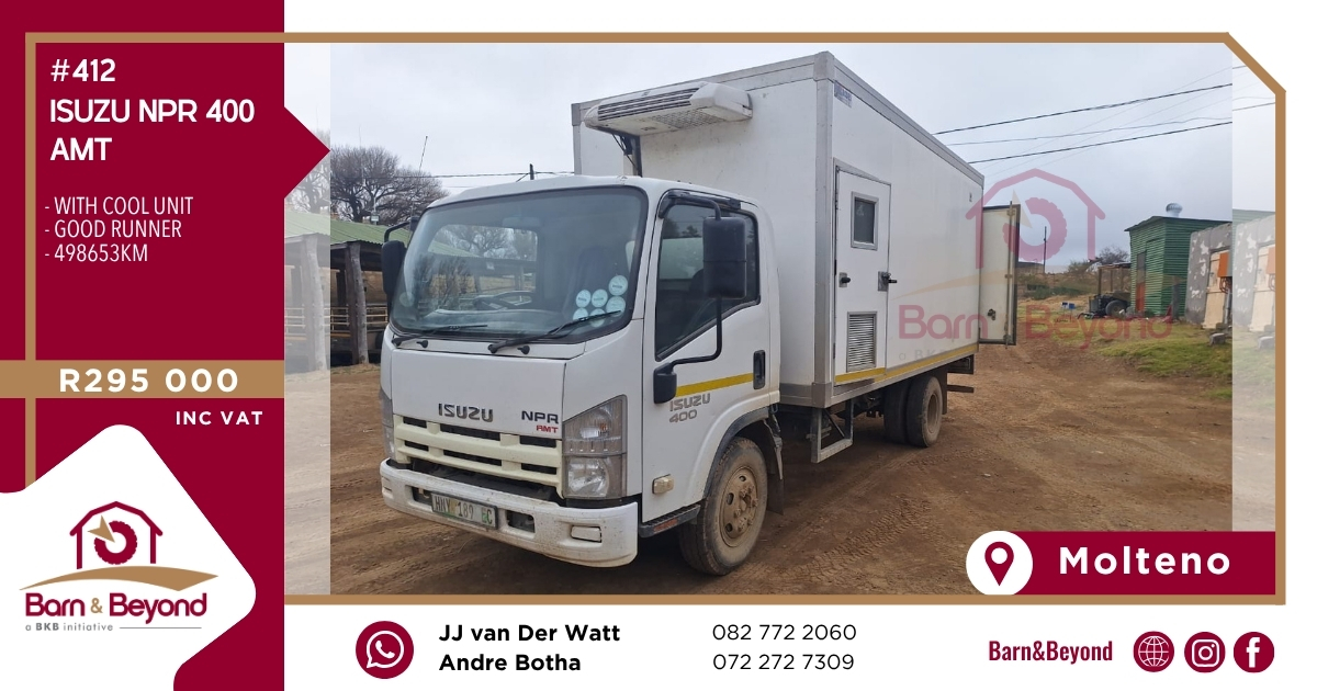 Isuzu NPR 400 AMT with Refrigeration Unit
