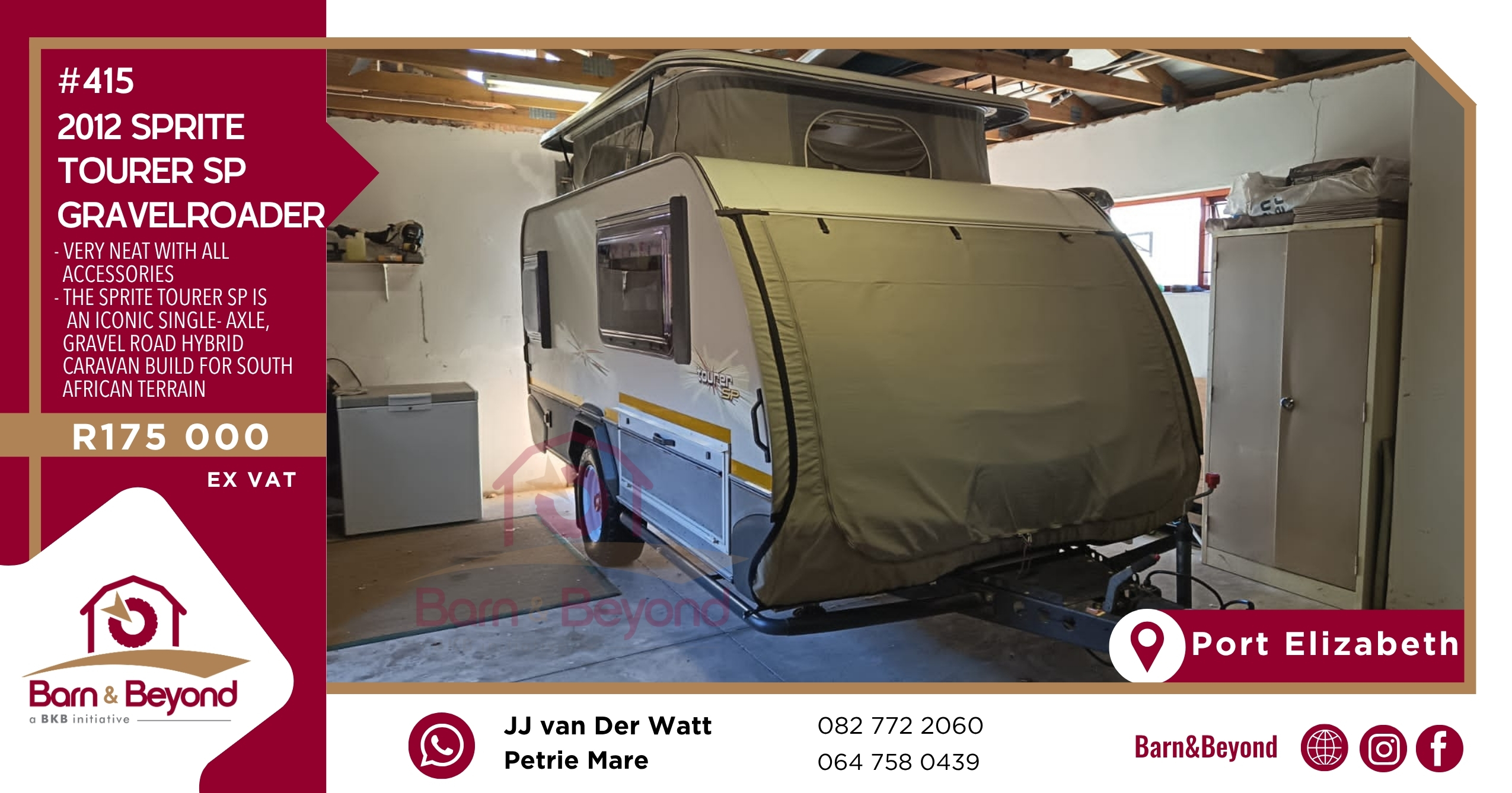 2012 Sprite Tourer SP Gravelroader