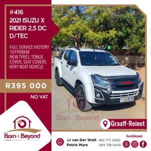 2021 Isuzu X-Rider 2.5 D-TEQ Double Cab