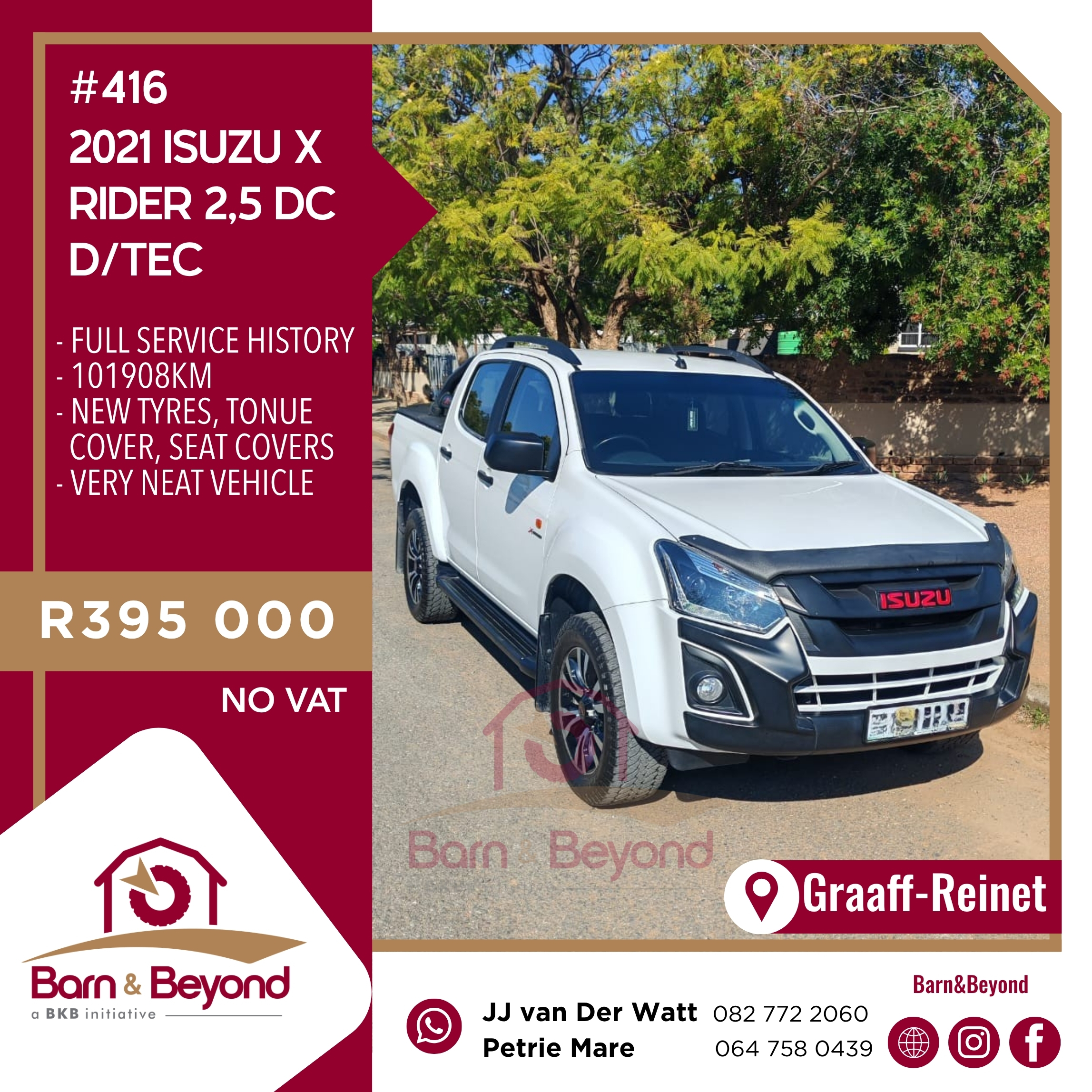 2021 Isuzu X-Rider 2.5 D-TEQ Double Cab