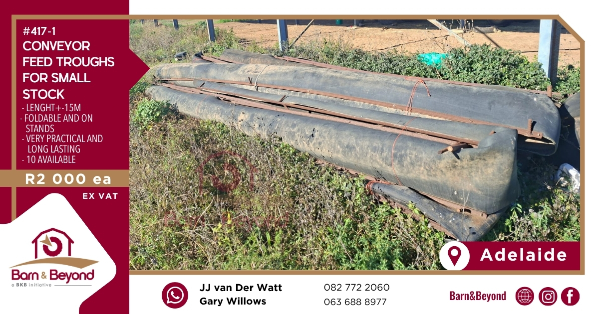 Conveyor Feed Troughs for Small Stock