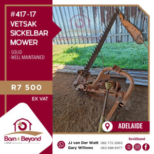 Vetsak Sickle-Bar Mower