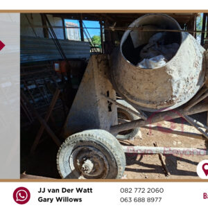 Concrete Mixer on Wheels