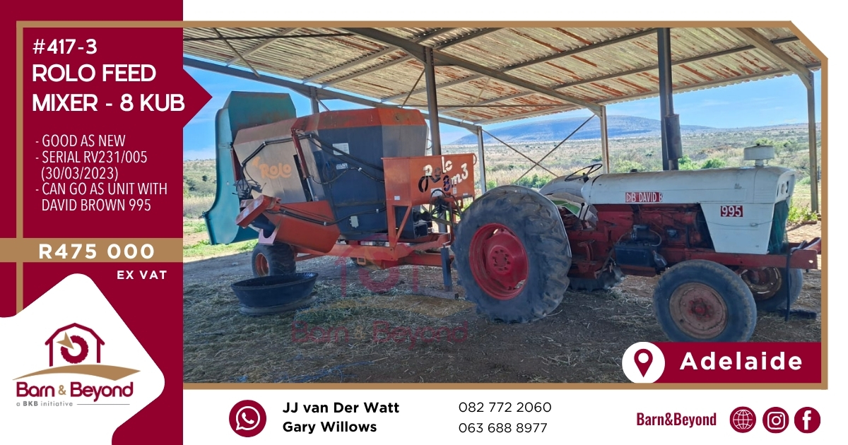 Rolo 8m³ Feed Mixer