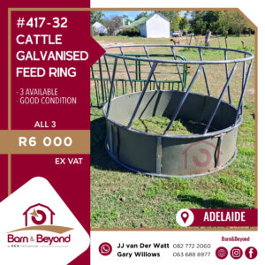 Galvanised Cattle Feed Ring