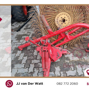 Tonutti 4-Wheel Rake