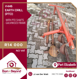 PTO Earth Drill