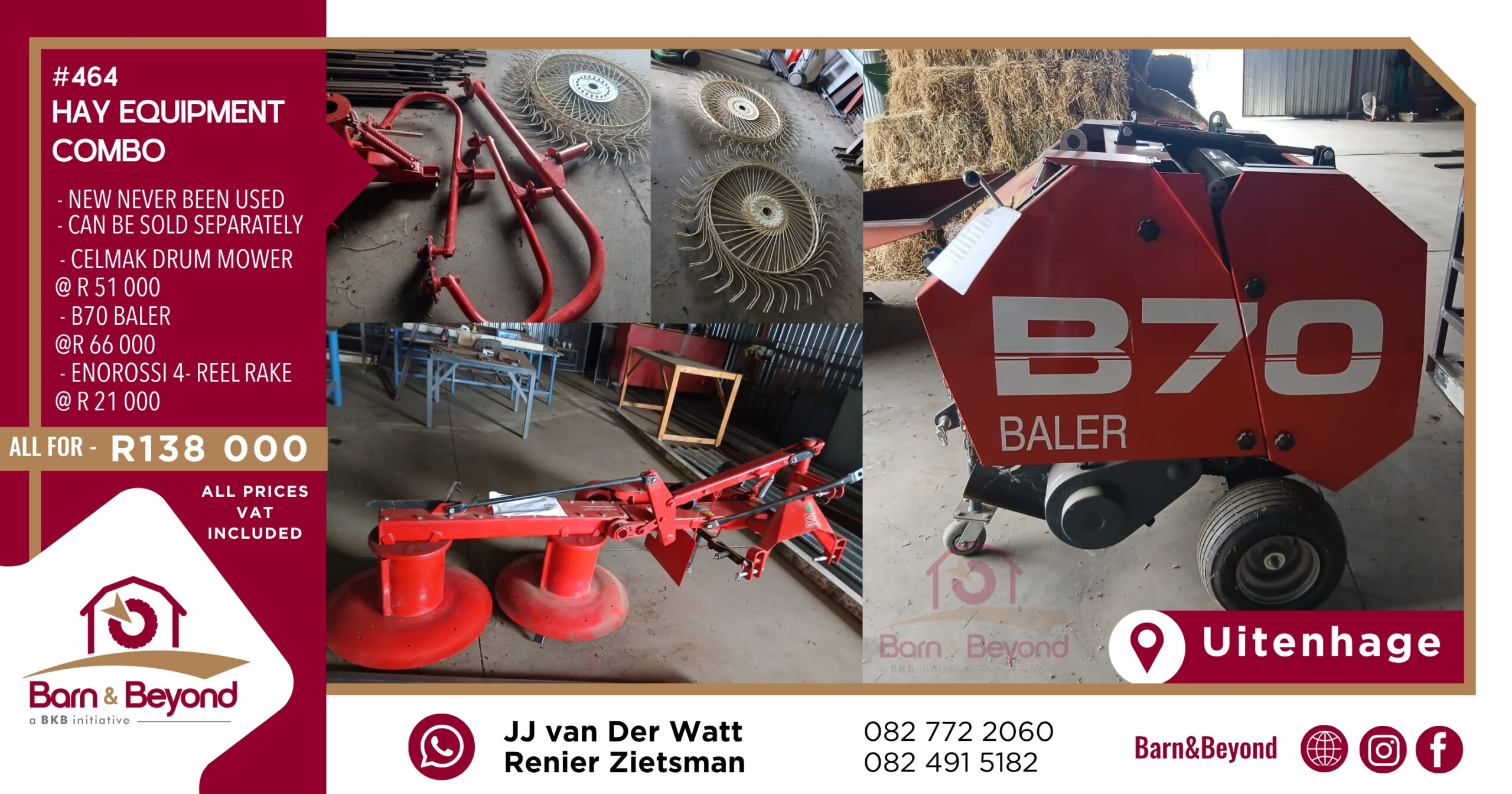 Hay Equipment Combo