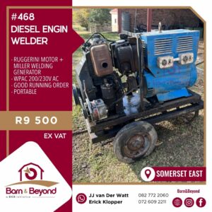 Diesel Engine Welder